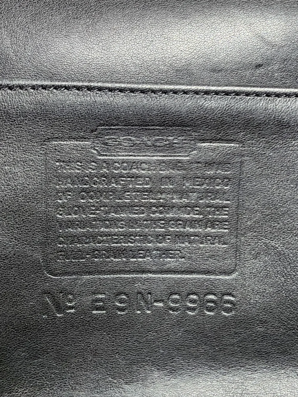 Vintage Coach Legacy Zip #9966